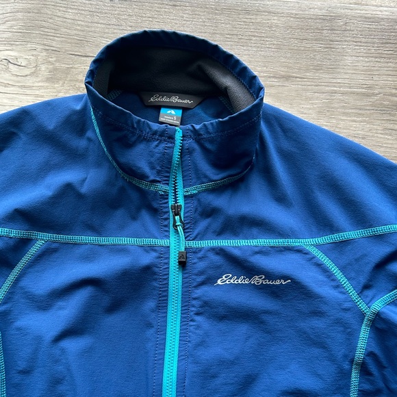 Eddie Bauer First Ascent Jacket Blue Full Zip Small - Picture 5 of 7